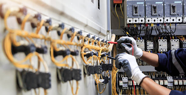 Professional Electrician technician working in Pittston, PA